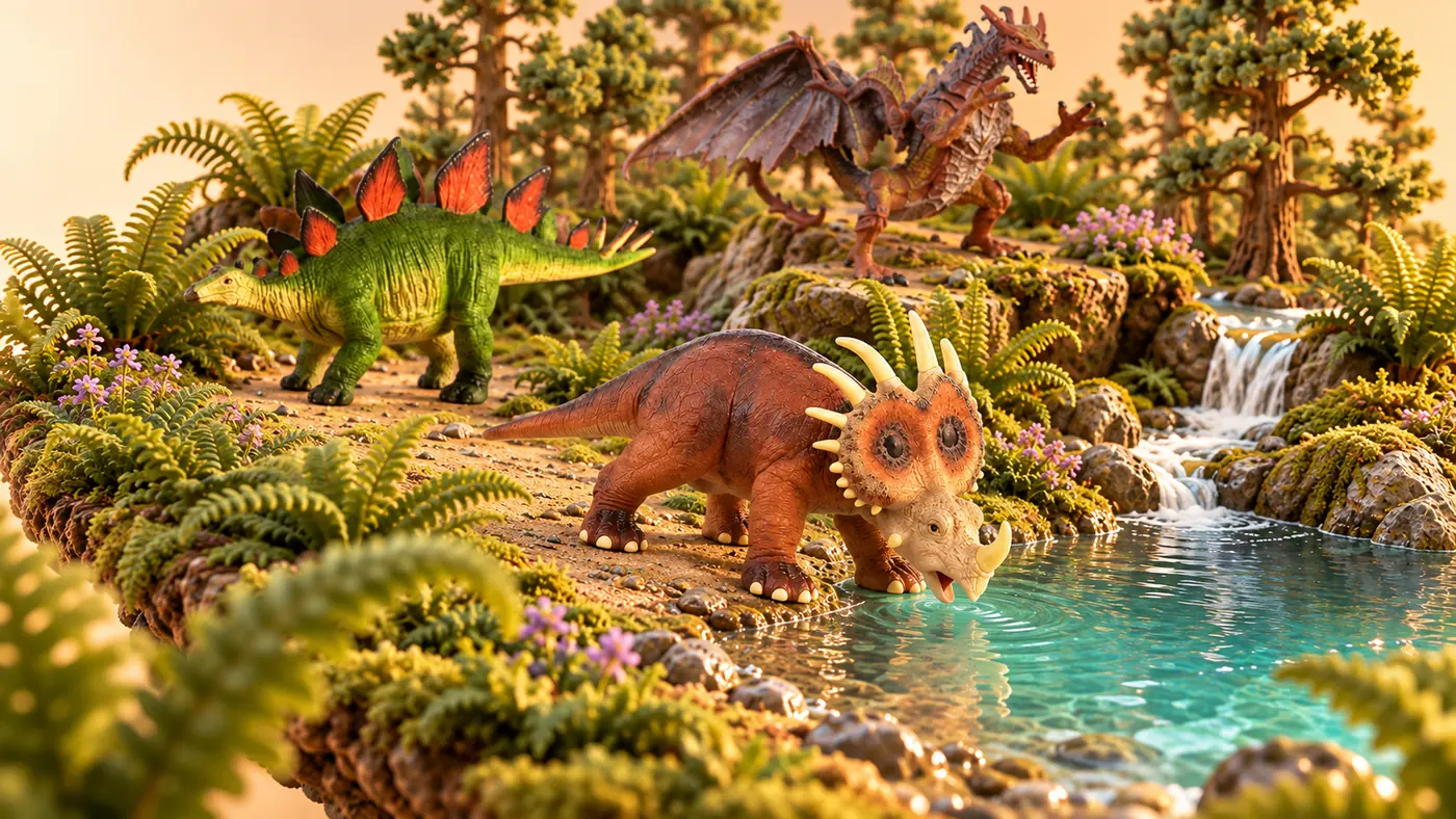 Prehistoric: Dinosaurs and dragons
